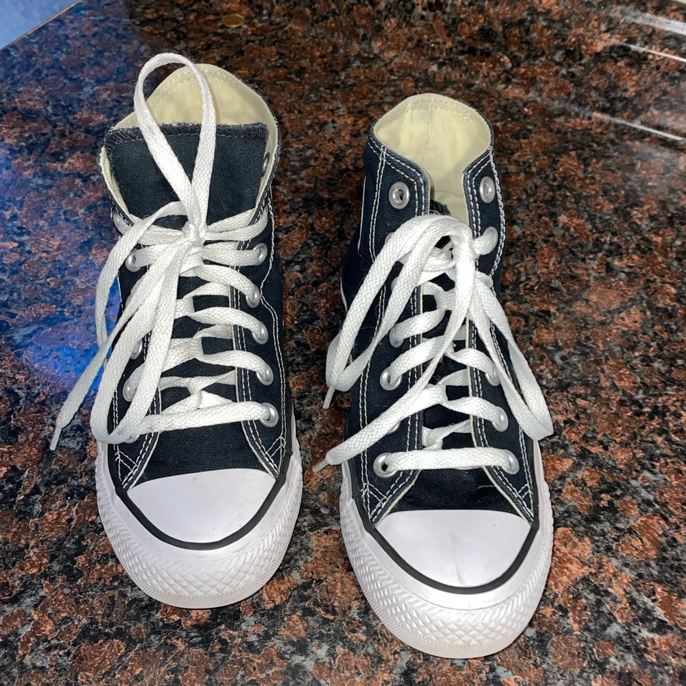 High Top Black Converse